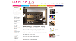 Desktop Screenshot of harlequininteriors.co.uk